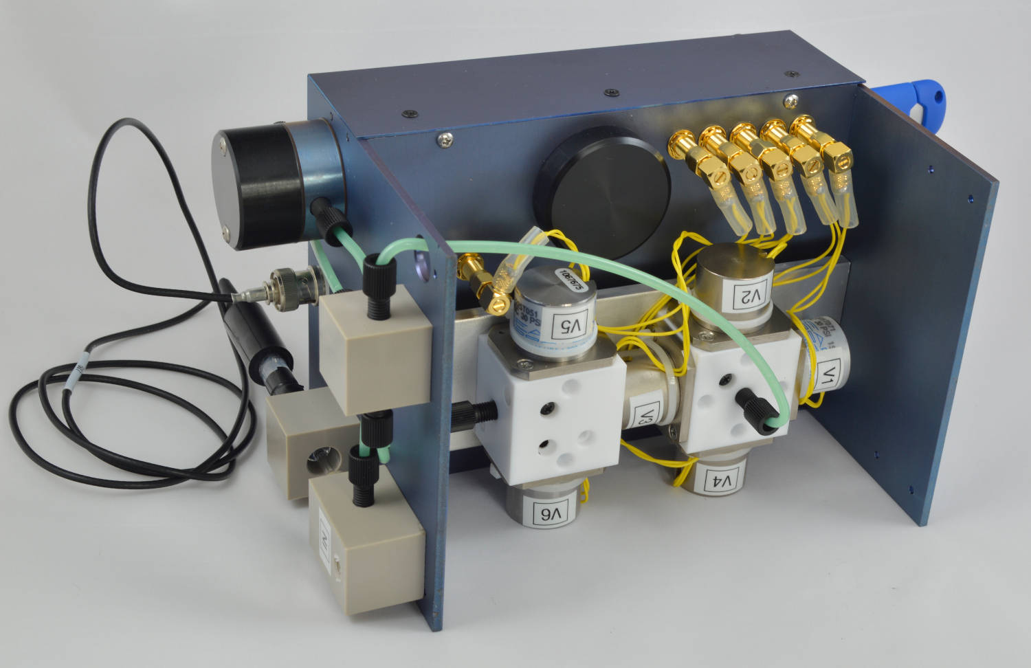RD5:250-280-RI-C-pH preparative liquid chromatography detector with five valves